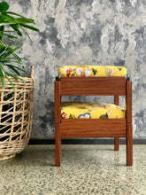 Load image into Gallery viewer, Set of two retro stacking stools