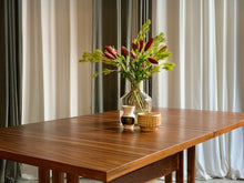 Load image into Gallery viewer, Mid-Century Kiaat Extendable Dining Table
