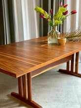 Load image into Gallery viewer, Mid-Century Kiaat Extendable Dining Table