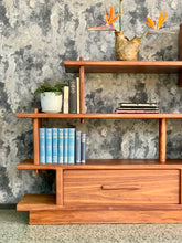 Load image into Gallery viewer, Cubist style kiaat wall unit/ room divider