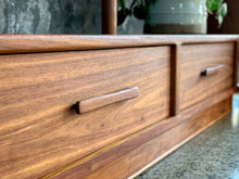 Load image into Gallery viewer, Cubist style kiaat wall unit/ room divider