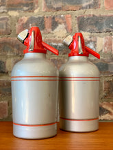 Load image into Gallery viewer, Big Silver & Red Soda Syphon