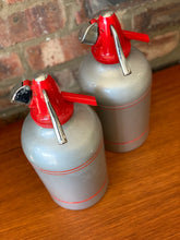 Load image into Gallery viewer, Big Silver & Red Soda Syphon
