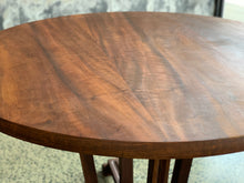 Load image into Gallery viewer, Round Imbuia dining table