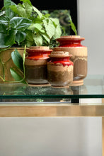 Load image into Gallery viewer, Set of Retro Ceramic Canisters