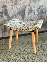 Load image into Gallery viewer, Mid-century dressing table stool