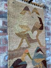 Load image into Gallery viewer, Woven Abstract Bird Pattern Wall Art