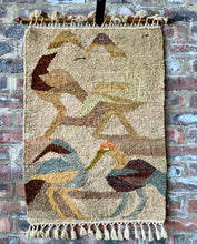 Load image into Gallery viewer, Woven Abstract Bird Pattern Wall Art