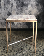 Load image into Gallery viewer, Marble Top Side Table