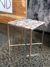 Load image into Gallery viewer, Marble Top Side Table