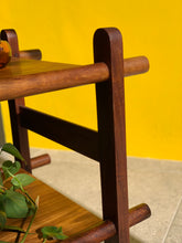 Load image into Gallery viewer, Mid-Century Two Tier Kiaat Drinks Trolley