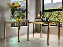 Load image into Gallery viewer, Brass Coffee/Side Table