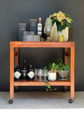 Load image into Gallery viewer, Kiaat Drinks Trolley