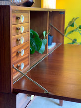 Load image into Gallery viewer, Mid-Century Bureau/ Desk/Drinks Cabinet