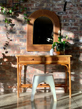 Load image into Gallery viewer, Vintage Cane Dresser/ Desk