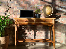 Load image into Gallery viewer, Vintage Cane Dresser/ Desk