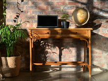 Load image into Gallery viewer, Vintage Cane Dresser/ Desk