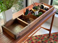 Load image into Gallery viewer, Vintage Wooden Storage Box