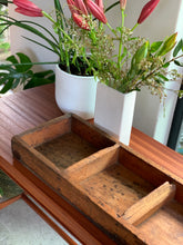 Load image into Gallery viewer, Vintage Wooden Storage Box