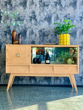 Load image into Gallery viewer, 1960's Duros sideboard with original glass