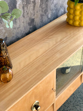 Load image into Gallery viewer, 1960's Duros sideboard with original glass