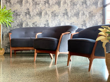 Load image into Gallery viewer, Pair of Mid-Century armchairs
