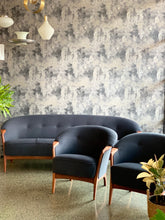 Load image into Gallery viewer, Pair of Mid-Century armchairs