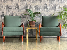 Load image into Gallery viewer, Pair of Mid-Century Armchairs