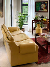 Load image into Gallery viewer, Vintage Leather Couch