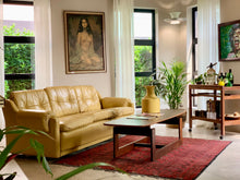 Load image into Gallery viewer, Vintage Leather Couch