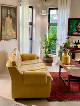 Load image into Gallery viewer, Vintage Leather Couch