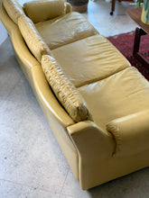 Load image into Gallery viewer, Vintage Leather Couch