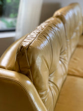 Load image into Gallery viewer, Vintage Leather Couch