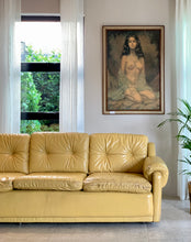 Load image into Gallery viewer, Vintage Leather Couch