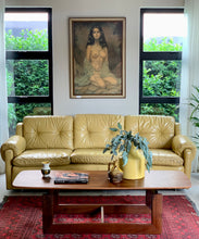 Load image into Gallery viewer, Vintage Leather Couch
