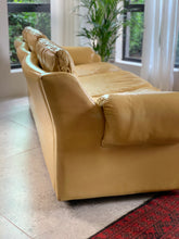 Load image into Gallery viewer, Vintage Leather Couch
