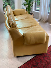 Load image into Gallery viewer, Vintage Leather Couch
