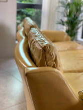 Load image into Gallery viewer, Vintage Leather Couch