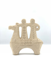 Load image into Gallery viewer, Aldo Londi Bitossi sandstone finish knight figure