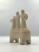 Load image into Gallery viewer, Aldo Londi Bitossi sandstone finish knight figure