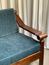 Load image into Gallery viewer, Mid Century Imbuia Couch