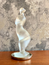 Load image into Gallery viewer, Art Deco "Desna" Glass figurine -Lady in the wind