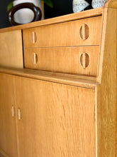 Load image into Gallery viewer, Swedish Style Oak Sideboard / Highboard