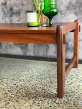 Load image into Gallery viewer, Imbuia retro cubist style coffee table