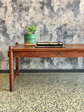 Load image into Gallery viewer, Imbuia retro cubist style coffee table
