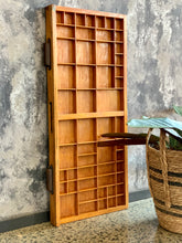 Load image into Gallery viewer, Original vintage wooden printers tray/ drawer