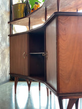 Load image into Gallery viewer, Mid-Century Bar & Three Stools