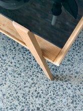 Load image into Gallery viewer, Mid-Century Coffee Table with Black Glass
