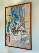 Load image into Gallery viewer, Vintage Framed Artwork