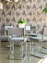 Load image into Gallery viewer, Mid-century Chrome dining room set